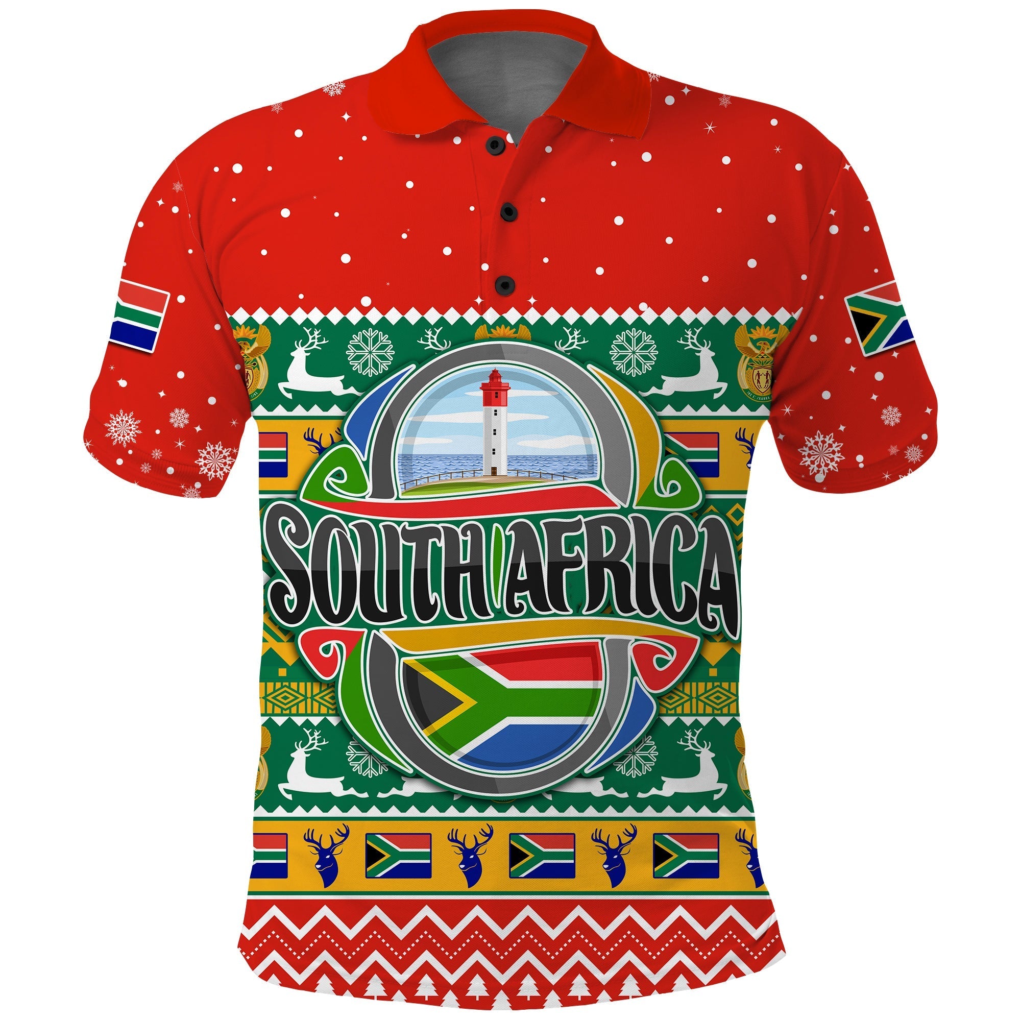 south-africa-christmas-polo-shirt-african-springbok