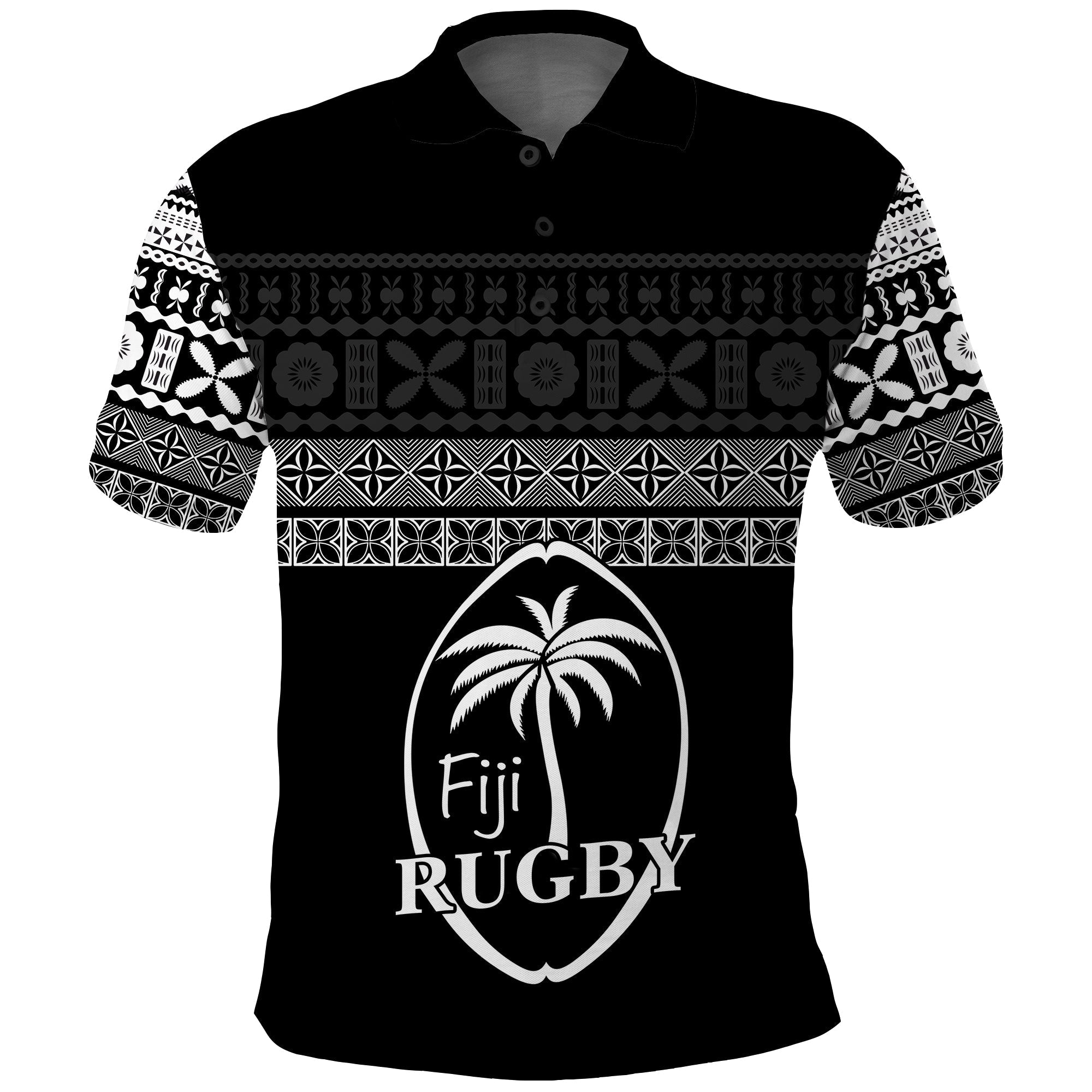 Fiji Rugby Polo Shirt Lifestyle 2022 Flying Fijians LT13 - Wonder Print Shop