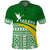 (Custom Text and Number) Tailevu Rugby Polo Shirt Fiji Rugby Tapa Pattern Green LT13 - Wonder Print Shop