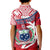 Custom Samoa Polo Shirt KID Samoan Coat Of Arms With Coconut Red Style - Wonder Print Shop