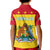 Custom Grenada Polo Shirt KID Power Grenada Mix Coat Of Arms LT13 - Wonder Print Shop