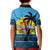 Custom Bula Fiji Polo Shirt KID Tapa LT6 - Wonder Print Shop