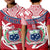 Custom Samoa Polo Shirt KID Samoan Coat Of Arms With Coconut Red Style - Wonder Print Shop