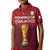 (Custom Text and Number) Qatar Football Polo Shirt KID WC 2022 Style Sporty LT13 - Wonder Print Shop