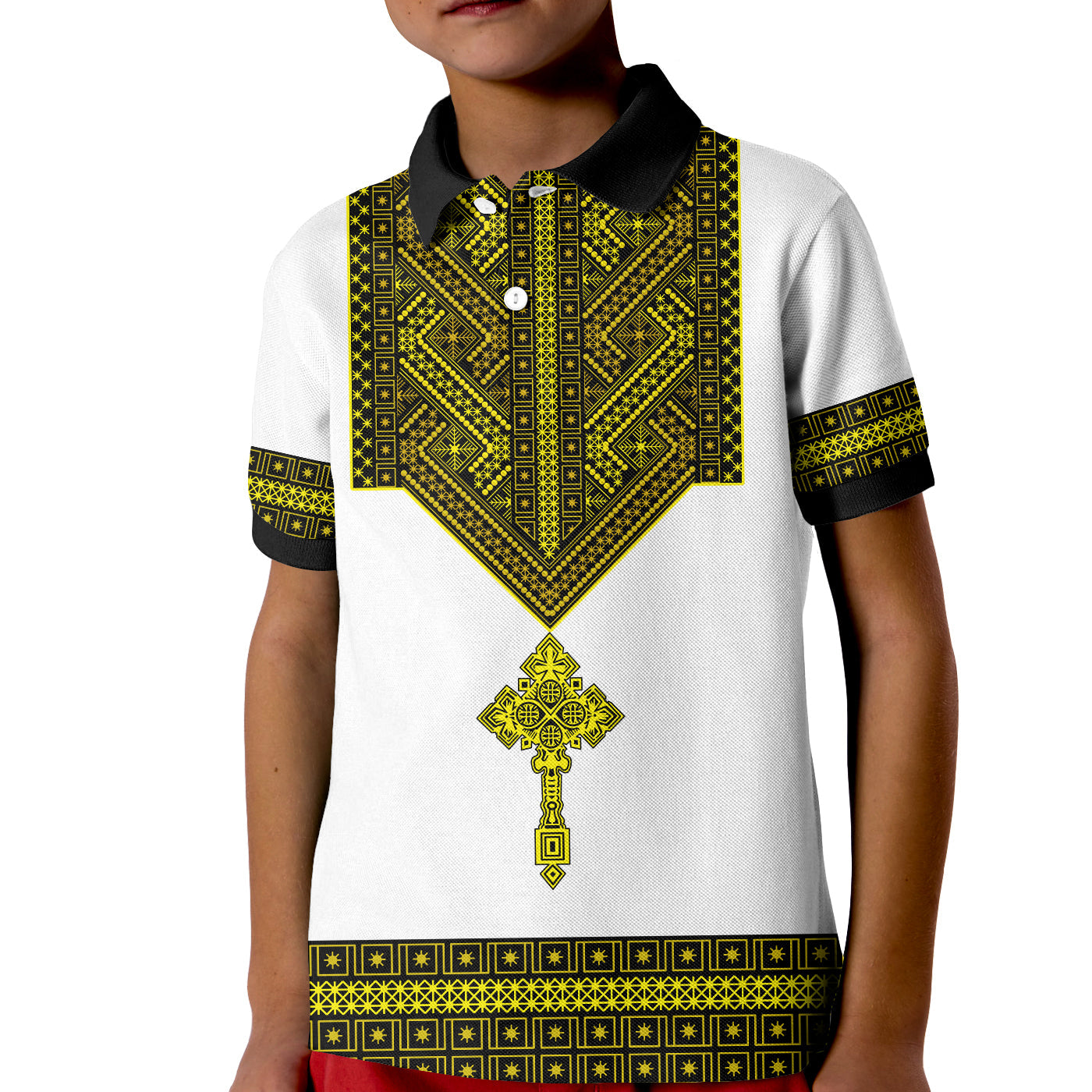 ethiopia-tibeb-polo-shirt-kid-royal-ethiopian-cross