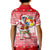 Tonga Polo Shirt Christmas KID Cool Santa Claus LT6 - Wonder Print Shop