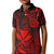 Custom Hawaii Golf Shirts Kanaka Map Polo Shirt KID Red Style LT6 - Wonder Print Shop