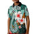 Custom Hawaii Fish Hook Polo Shirt KID Green Style LT6 - Wonder Print Shop