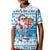 Fiji Polo Shirt Christmas KID Cool Santa Claus LT6 - Wonder Print Shop