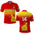 (Custom Text And Number) Zimbabwe Cricket Polo Shirt The Chevrons ODI Style - Wonder Print Shop