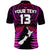 (Custom Text and Number) Aotearoa Fern Polo Shirt New Zealand Hei Tiki Purple Style LT13 - Wonder Print Shop