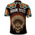 Custom The First Americans Polo Shirt Indian Headdress With Skull LT13 - Wonder Print Shop