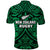 New Zealand Silver Fern Rugby Polo Shirt All Black Green NZ Maori Pattern LT13 - Wonder Print Shop