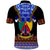 Cameroon Polo Shirt Atoghu Pattern Black Style - Wonder Print Shop