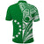 Cook Islands Tatau Polo Shirt Symbolize Passion Stars Version Green LT13 - Wonder Print Shop