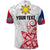 Custom Philippines Polo Shirt Sun Filipino Polynesian mix Flowers Special Vibe LT13 - Wonder Print Shop