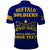 (Custom Text And Chapter) Buffalo Soldiers Polo Shirt BSMC United States Army Simple Style - Wonder Print Shop