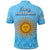 Argentina Football Polo Shirt Vamos Sky Champions World Cup Fire LT13 - Wonder Print Shop