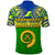 Custom Malampa Province Polo Shirt Vanuatu Pig Tusk Polynesian Flag Style - Wonder Print Shop