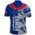 Toa Samoa Rugby Polo Shirt Siamupini Ula Fala Blue LT13 - Wonder Print Shop