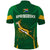 South Africa Rugby Polo Shirt Springboks Champion LT13 - Wonder Print Shop