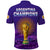 Argentina Football Polo Shirt Go Champions La Albiceleste LT13 - Wonder Print Shop