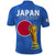 Japan Football Polo Shirt Samurai Blue Champions 2022 World Cup LT13 - Wonder Print Shop