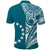 Cook Islands Tatau Polo Shirt Symbolize Passion Stars Version Blue LT13 - Wonder Print Shop