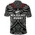 New Zealand Silver Fern Rugby Polo Shirt All Black NZ Maori Pattern LT13 - Wonder Print Shop