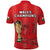 Wales Football Polo Shirt Cymru Champions Football 2022 - Wonder Print Shop