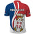 Custom Serbia Polo Shirt Happy Serbian Statehood Day With Coat Of Arms - Wonder Print Shop