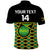 (Custom Text And Number) Jamaica Football Polo Shirt Reggae Girlz 2023 Cup Of Nations Ver.01 - Wonder Print Shop