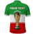 Custom Iran Football Polo Shirt Team Melli Champions Football 2022 - Wonder Print Shop