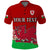 Custom Wales Polo Shirt Football 2022 Come On CYMRU The Red Wall LT13 - Wonder Print Shop