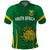 (Custom Text and Number) South Africa Cricket Polo Shirt Proteas Champion LT13 - Wonder Print Shop