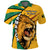 (Custom Text and Number) Jamaica Athletics Polo Shirt Jamaican Flag Mix Lion Sporty Style - Wonder Print Shop