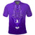 Custom Philippines Polo Shirt Sun Filipino Purple Barong LT13 - Wonder Print Shop