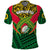 Custom Vanuatu Rugby Polo Shirt Coat Of Arms Polynesian Pattern - Wonder Print Shop