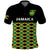 (Custom Text And Number) Jamaica Football Polo Shirt Reggae Girlz 2023 Cup Of Nations Ver.01 - Wonder Print Shop