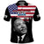 United States Polo Shirt Happy MLK Day Flag Grunge Style - Wonder Print Shop