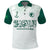 (Custom Text and Number) Saudi Arabia Football Polo Shirt KSA Proud Arabia Pattern White Special LT13 - Wonder Print Shop