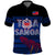 Toa Samoa Rugby Polo Shirt Uso Aso Uma Go Champions Blue LT13 - Wonder Print Shop