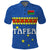 Custom Tafea Province Polo Shirt Vanuatu Pig Tusk Polynesian Flag Style - Wonder Print Shop