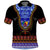 Custom Cameroon Polo Shirt Atoghu Pattern Black Style - Wonder Print Shop