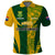 Australia Rugby and South Africa Rugby Polo Shirt Wallabies Mix Springboks Sporty - Wonder Print Shop