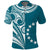 Cook Islands Tatau Polo Shirt Symbolize Passion Stars Version Blue LT13 - Wonder Print Shop