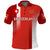 (Custom Text and Number) Switzerland Football Polo Shirt Football 2022 - Wonder Print Shop