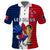 (Custom Text And Number) France Football Polo Shirt Les Bleus Champions Football 2022 - Wonder Print Shop