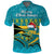 Bahamas Polo Shirt Bahamian Blue Marlin Merry Christmas - Wonder Print Shop