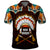 Custom The First Americans Polo Shirt Indian Headdress With Skull LT13 - Wonder Print Shop